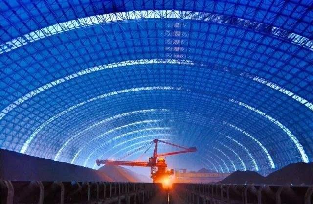 天水亿优钢构工程师为您解析原料场封闭技术的特点和类型